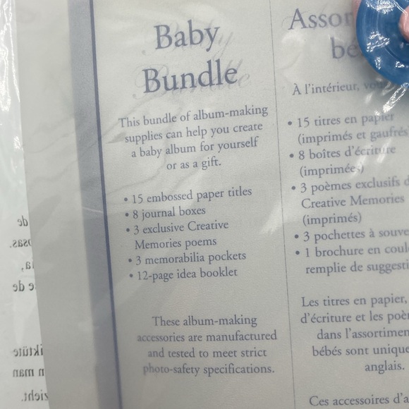 Creative Memories Baby Bundle - Picture 4 of 4